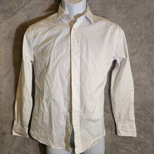 Crewcuts Boys White Collared Dress Shirt Size 14